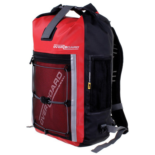 OverBoard Pro-Sports Waterproof Backpack (30L Red)