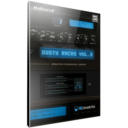 Overloud Dusty Racks Vol. 3 Expansion Library for REmatrix Convolution Reverb (Download)