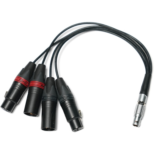 OVIDE Audio I/O 3-Pin XLR Breakout Cable for Koko Monitor (7.9