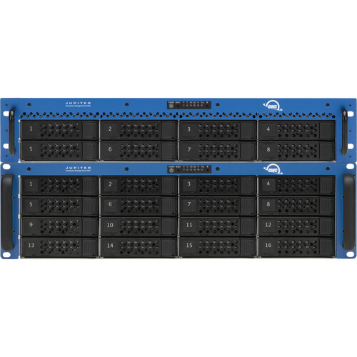 OWC Jupiter Callisto 320TB 16-Bay NAS Server (16 x 20TB HDDs)