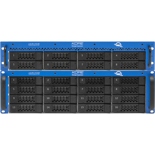 OWC Jupiter Kore 128TB 16-Bay NAS Expansion Unit (16 x 8TB HDDs)
