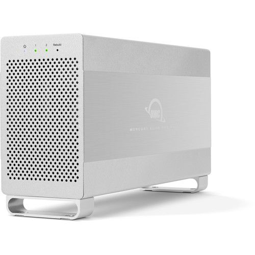 OWC Mercury Elite Pro Dual 32TB 2-Bay USB 3.2 Gen 1 RAID Array (2 x 16TB)