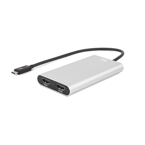 thunderbolt dual monitor adapter