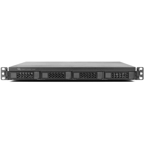 OWC 74TB Flex 1U4 4-Bay Thunderbolt 3 Storage Array (3 x 24TB HDDs + 1 x 2TB SSD)
