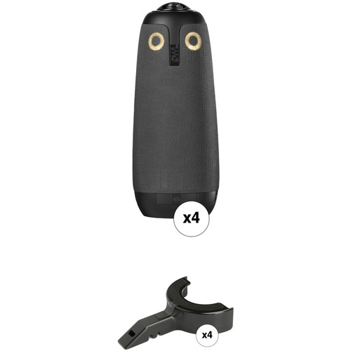 Owl Labs 4 x Meeting Owl AllInOne Audio Video 360 Conference