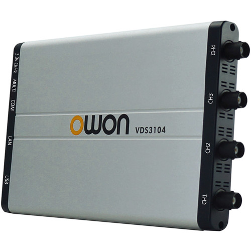OWON Technology VDS-Series PC USB Oscilloscope (100 MHz 4 Channels + Multi-Channel)
