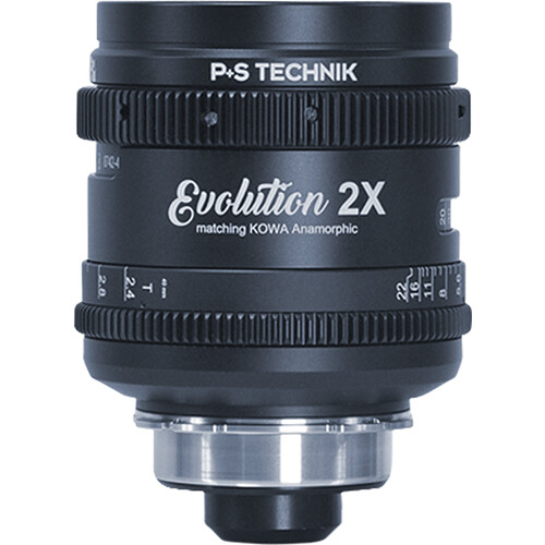 P+S TECHNIK EVOLUTION 2x 40mm T2.4 S35 Prime Lens (PL Mount Feet)
