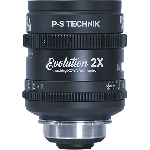 P+S TECHNIK EVOLUTION 2x 50mm T2.4 S35 Prime Lens (PL Mount Feet)