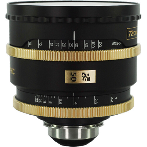 P+S TECHNIK TECHNOVISION 1.5x 50mm T2.2 Full Frame Prime Lens (PL Mount Feet)