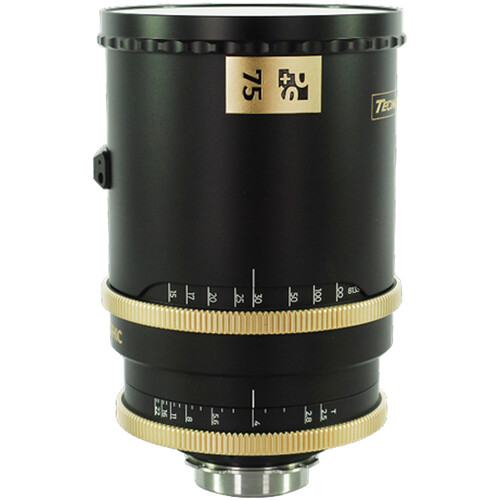 P+S TECHNIK TECHNOVISION 1.5x 75mm T2.5 Full Frame Prime Lens (PL Mount Feet)