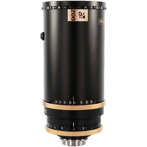 P+S TECHNIK TECHNOVISION 1.5x 200mm T3.2 Full Frame Prime Lens (PL Mount Feet)