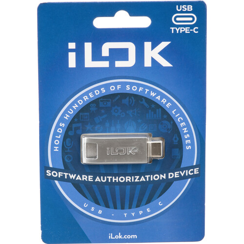 PACE Anti-Piracy iLok USB-C 3rd-Generation USB Type-C Software Authorization Key