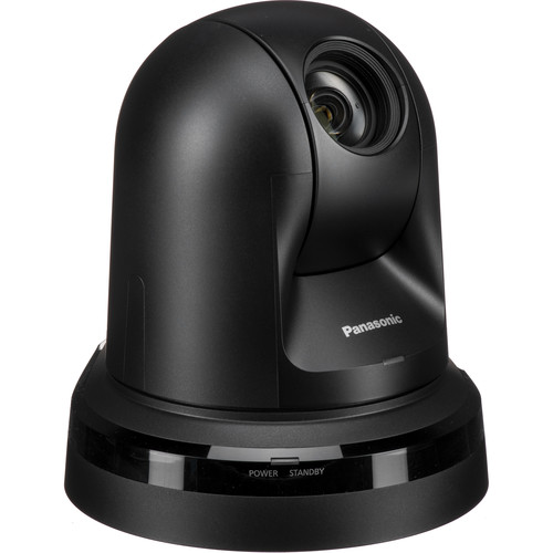 Panasonic AW-HE38K 22x Zoom PTZ Camera with HDMI Output (Black) (AW-HE38HK) + Deluxe Cleaning Kit + HDMI Cable + Wire Straps -Base Bundle