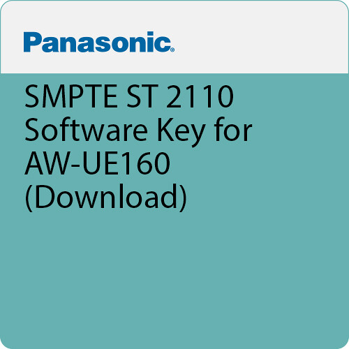 Panasonic SMPTE ST 2110 Software Key for AW-UE160 (Download)