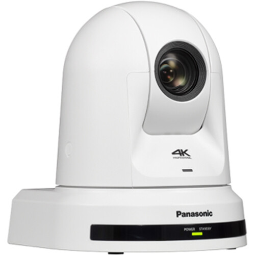 Panasonic UE40 4K30 HDMI NDI PTZ Camera with 24x Zoom & Auto Tracking (White)