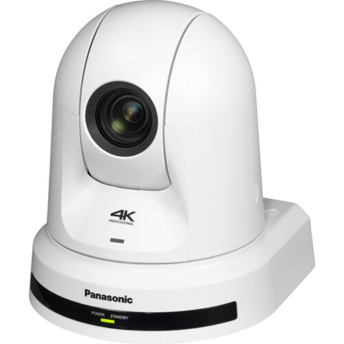 Panasonic UE50 4K SDI/HDMI NDI PTZ Camera with 24x Zoom & Auto Tracking (White)