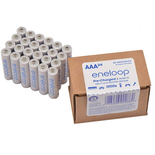 Panasonic eneloop AAA Rechargeable Ni-MH Batteries (800mAh 24-Pack)