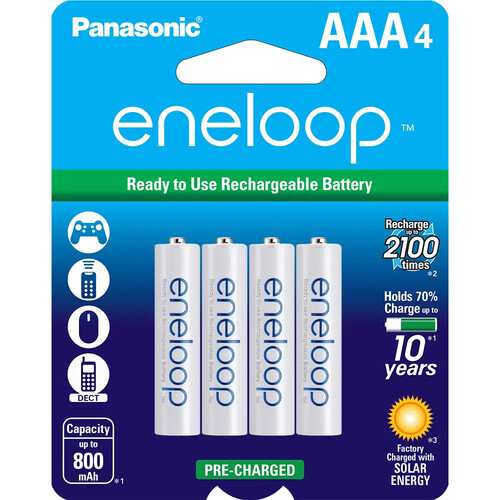Panasonic eneloop AAA Rechargeable Ni-MH