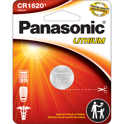 Panasonic CR1620 Lithium Coin Battery