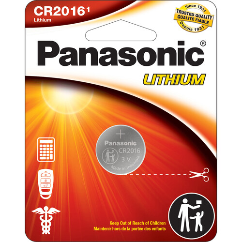 Panasonic CR2016 Lithium Coin Battery
