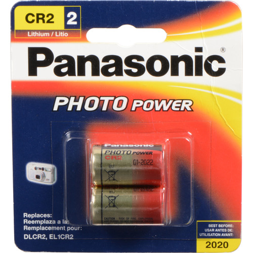 Panasonic CR2 Lithium Batteries (3V 850m