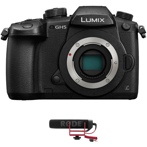 Grey I3ePro BP-CMIC1 X-Series Mini Shotgun Condenser Microphone for Panasonic Lumix DMC-FZ300K 4K Point and Shoot Camera