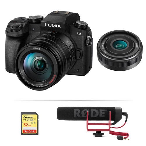 Panasonic Lumix DMCG7 Mirrorless Micro Four Thirds Digital