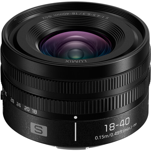 Panasonic LUMIX S 18-40mm f/4.5-6.3 Lens (L-Mount)