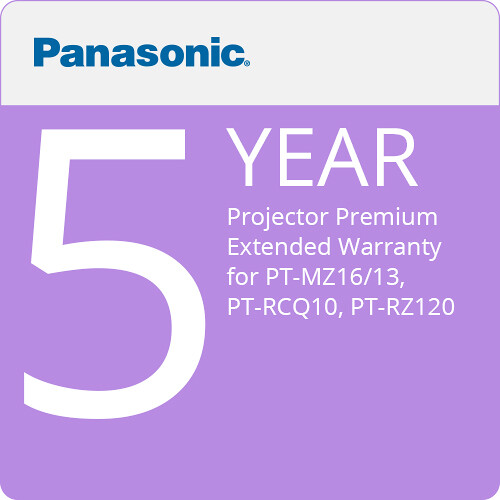Panasonic 5-Year Premium Extended Warranty with ADP for Projectors ($27500.00-35000.00)