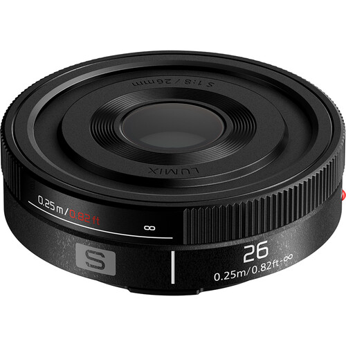 Panasonic LUMIX S 26mm f/8 Lens (L-Mount)