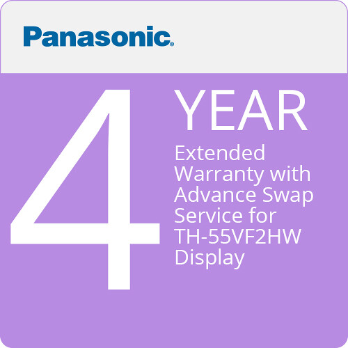 Panasonic 4-Year Extended Warranty for TH-55F2HW Display