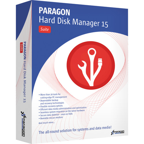 paragon hard disk manager professional