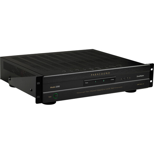 Parasound ZoneMaster ZM2350 2-Channel Amplifier with Subwoofer Crossover