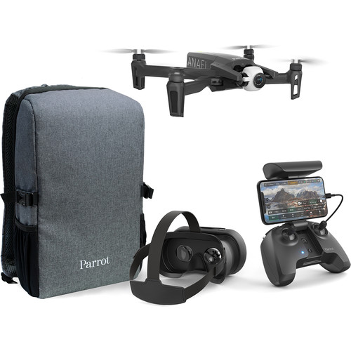 Parrot Anafi FPV 4K Portable Drone PF728050 B&H Photo Video