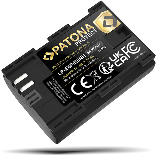 PATONA Protect LP-E6P Battery (2000mAh)
