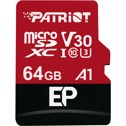 Patriot 64GB EP Series UHS-I microSDXC M