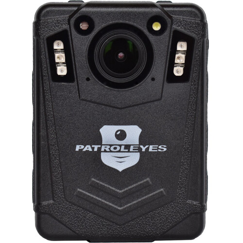 PatrolEyes EDGE 2K Police Body Camera with Night Vision & GPS