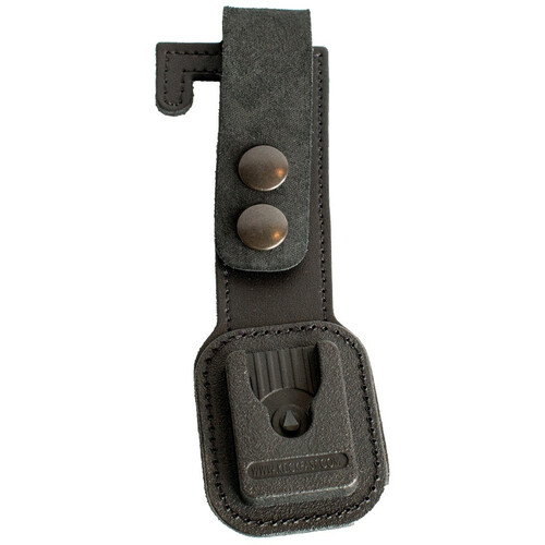 PatrolEyes Klick Fast Leather Epaulette Shoulder Mount for DV10-PRO Police Body Camera