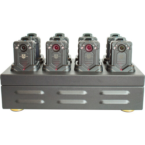 PatrolEyes Data Transfer Docking Station for Eight MAX & EDGE Police Body Cameras