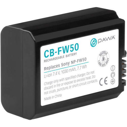 Pawa NP-FW50 Lithium-Ion Battery Pack (7.4V 1030mAh)