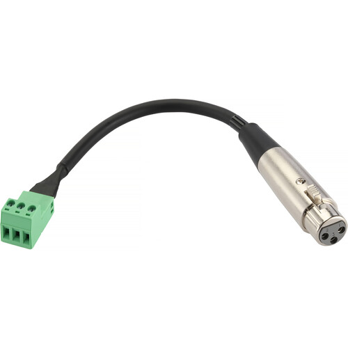 Pearstone AC-PHXMXF Male Phoenix to XLR Female Adapter Cable (9