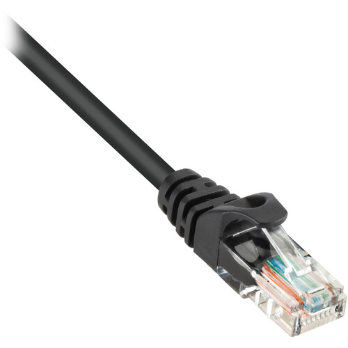 Pearstone Cat 5e Snagless Network Patch Cable (Black 1')