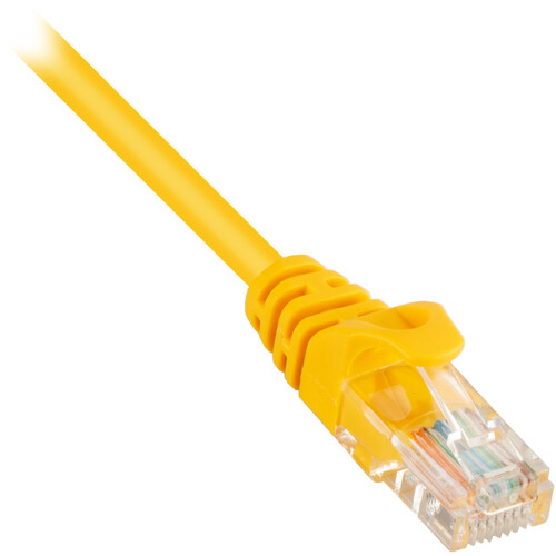 Pearstone Cat 5e Snagless Network Patch Cable (Yellow 1')