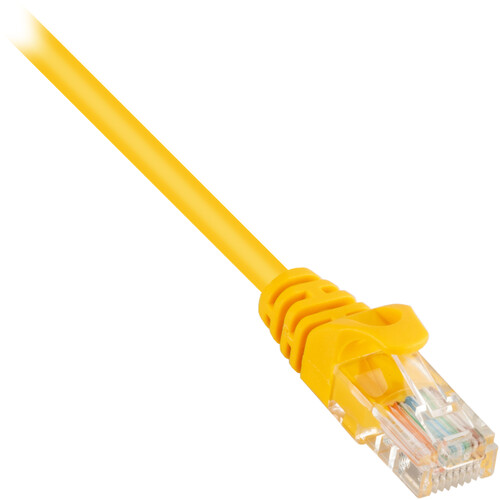 Pearstone Cat 5e Snagless Network Patch Cable (Yellow 100')