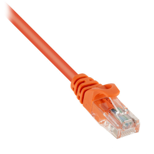 Pearstone Cat 5e Snagless Network Patch Cable (Orange 25')