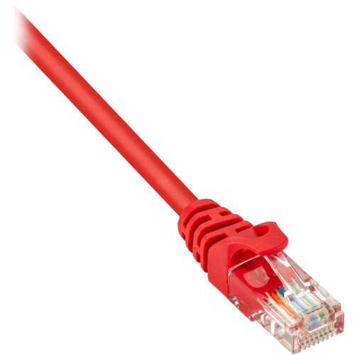Pearstone Cat 5e Snagless Network Patch Cable (Red 25')