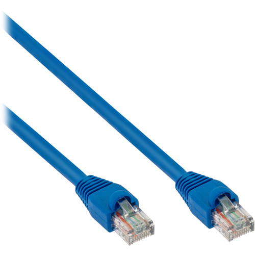 Pearstone Cat 6a Snagless Patch Cable (100' Blue)