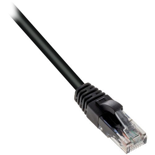 Pearstone Cat 6 Snagless Network Patch Cable (Black 10')