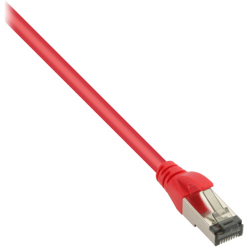 Pearstone Cat 7 Double-Shielded Ethernet Patch Cable (75' Red)