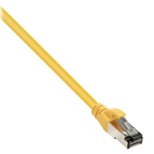Pearstone Cat 7 Double-Shielded Ethernet Patch Cable (75' Yellow)